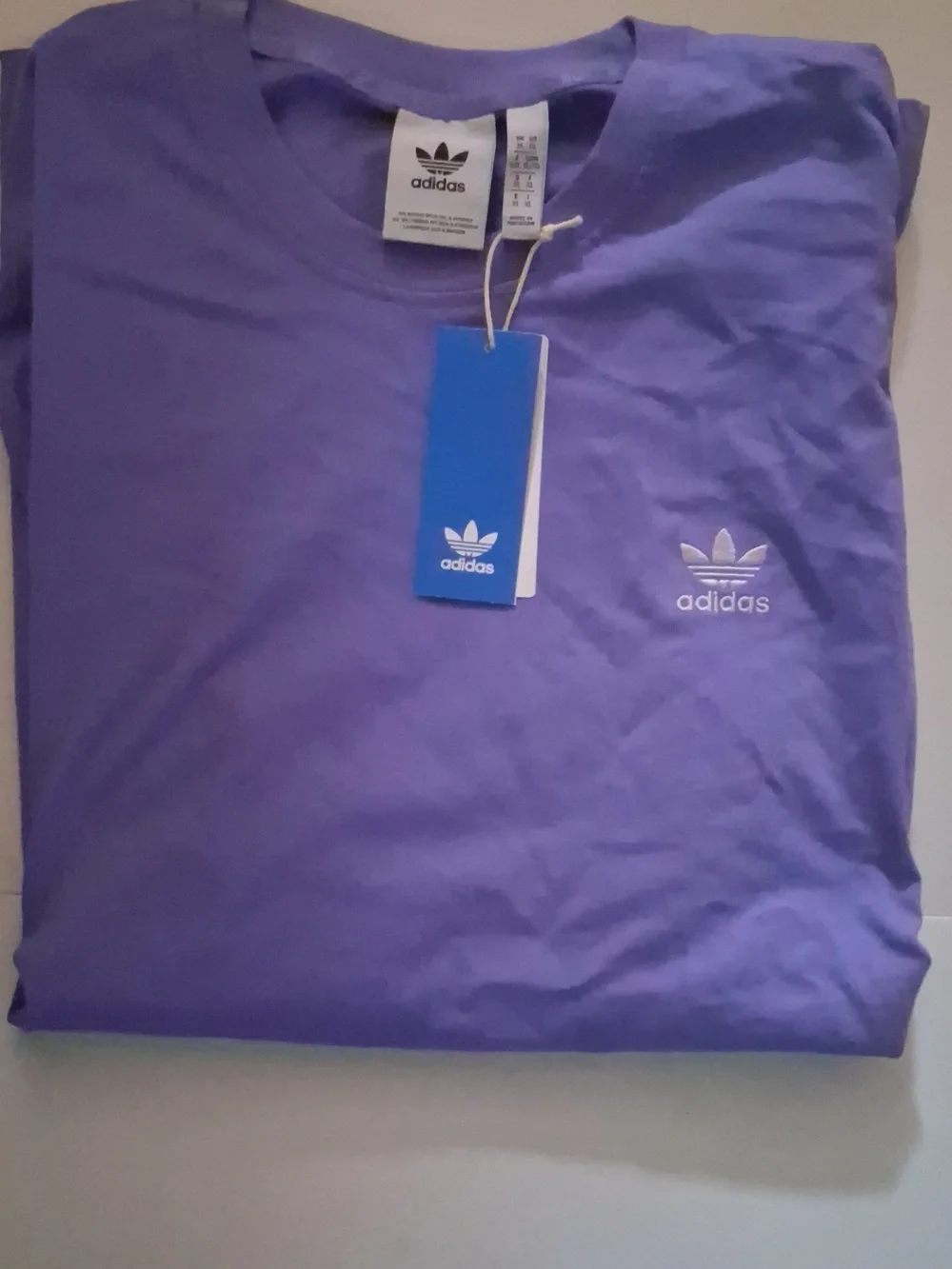 Adidas Originals Trefoil T-Shirt Semi Cobalt Blue Size-XL NWT - Picture 1 of 5